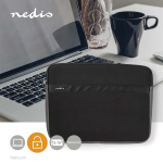 BORSA CUSTODIA PER NOTEBOOK 15 - 16" NEDIS NERO ANTRACITE