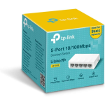 SWITCH HUB DESKTOP TP-LINK LS1005 10/100MBPS 5 PORTE | COLORE BIANCO