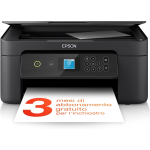 Epson Expression Home XP-3200 Stampante Multifunzione A4 getto d'inchiostro (Stampa Fronte Retro, Scansione, Copia) Display LCD 3.7cm, WiFi, Stampa mobile e su Cloud, AirPrint,Serie 604,Black