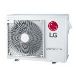 UNITA' ESTERNA A POMPA DI CALORE LG MU3R21 MULTI 3 CONNESSIONI - REFRIGERANTE R32 - CAPACITA' NOMINALE RAFFREDDAMENTO 6,15KW RISCALDAMENTO 7,03KW - MONOFASE