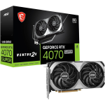 SCHEDA VIDEO MSI GeForce RTX 4070 SUPER 12G VENTUS 2X OC Scheda Video Gaming - 12GB GDDR6X, PCI Express Gen 4, 192-bit, 3x DP v 1.4a, HDMI 2.1a (Supporta 4K & 8K HDR)