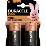 BATTERIA TORCIA D2 DURACELL CONF. 2PZ PLUS