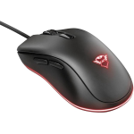 Trust Mouse Gaming GXT 930 Jacx, Illuminazione LED RGB Integrale, USB Plug & Play, con Filo, 6400 DPI, 6 Pulsanti Programmabili, Ergonomico, per PC/Computer/Mac, Nero